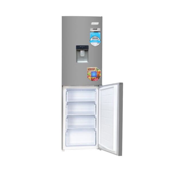 SMART TECHNOLOGY Réfrigérateur Combiné Avec Fontaine - STCB-489WM- 253L - Inox - Garantie 12 Mois – Image 2