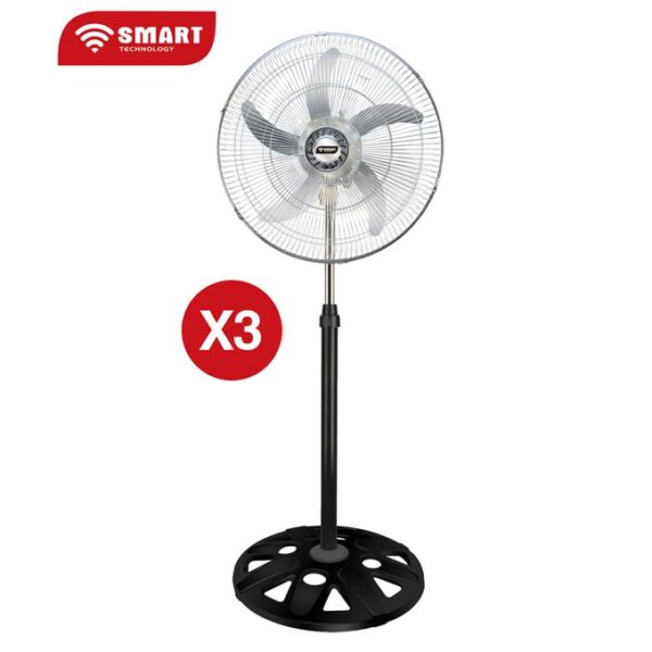 SMART TECHNOLOGY 3 VENTILATEURS SMART Double Hélices18" -STV-1801C