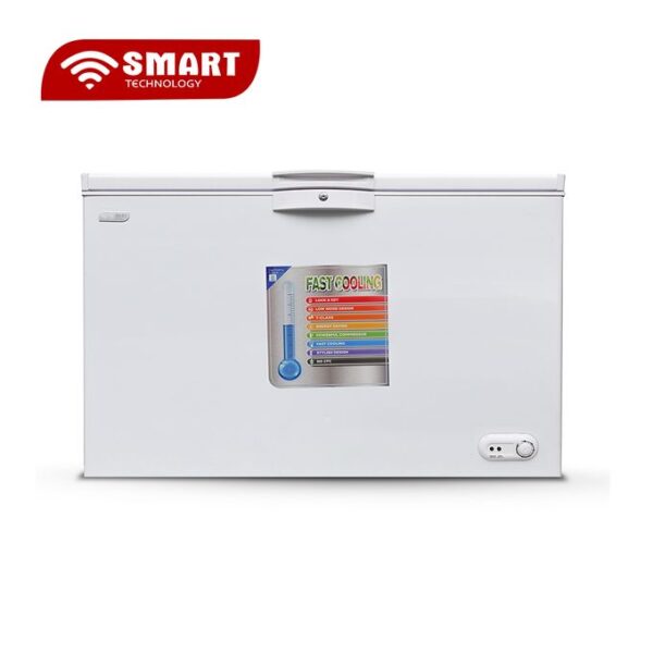 SMART TECHNOLOGY Congélateur Horizontal STCC-320 - Avec Clef - 280 L