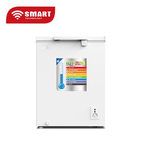 SMART TECHNOLOGY Congélateur Horizontal STCC-215M - 142 L