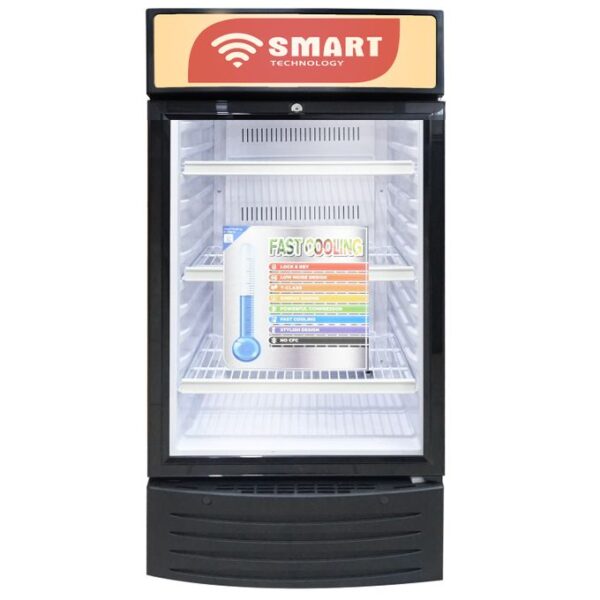 SMART TECHNOLOGY Refroidisseur Vertical Vitré STCDV-483