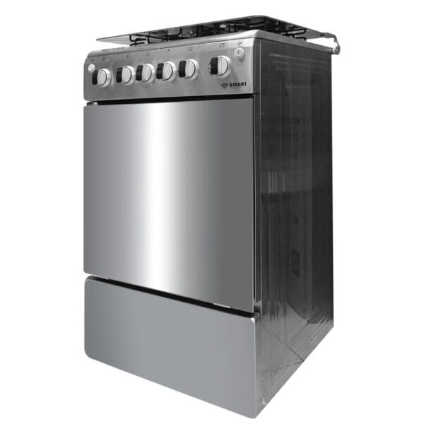 SMART TECHNOLOGY Cuisinière - Gaz 4 Feux Avec Four -Allumage Automatique- STC-5050I