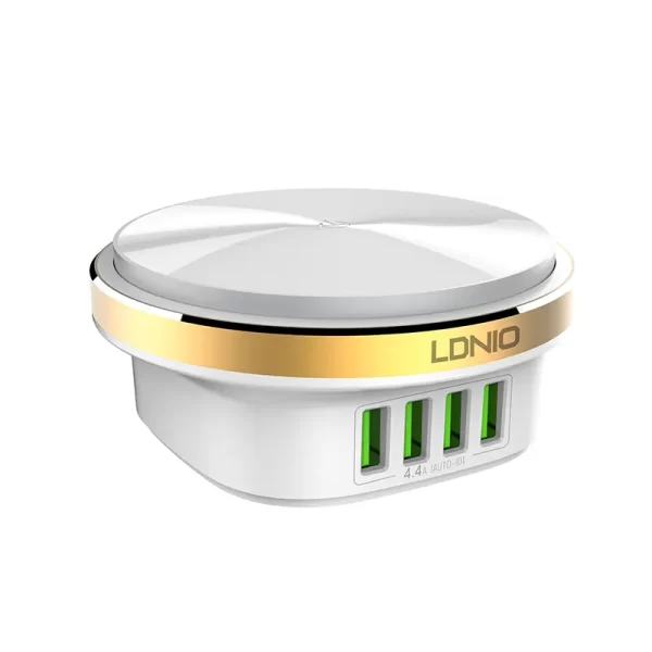 Lampe de chevet et de table LDNIO Avec 4 Ports USB – Image 3
