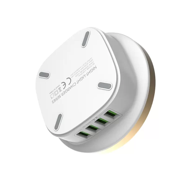 Lampe de chevet et de table LDNIO Avec 4 Ports USB – Image 6