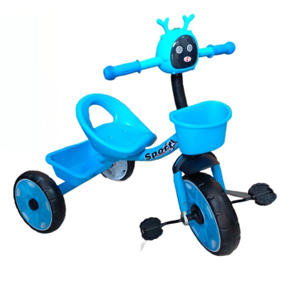 Tricycle pour enfants de 2, 3, 4 ans et plus, garçons et filles, tricycle  pour enfants de 2 à 4 ans, tricycle à 3 roues (couleur : bleu) : :  Jeux et Jouets